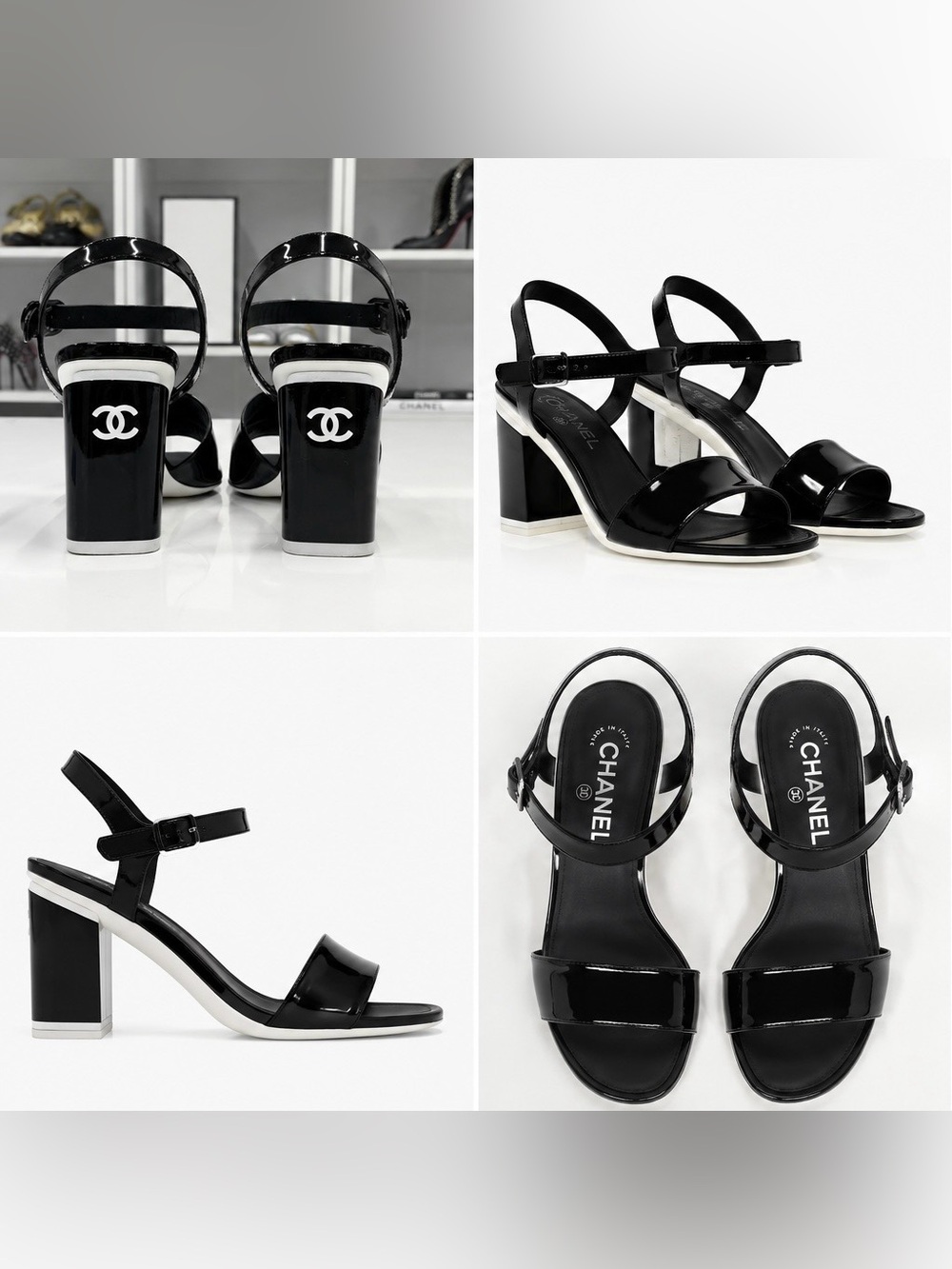 CHANEL Sandals in Black
